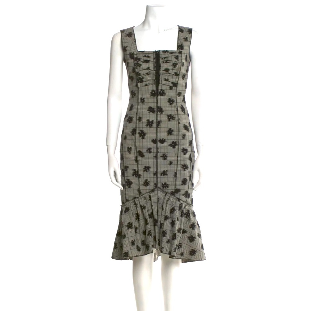 Gorgeous authentic Jason Wu Collection sleeveless dress with mermaid skirt